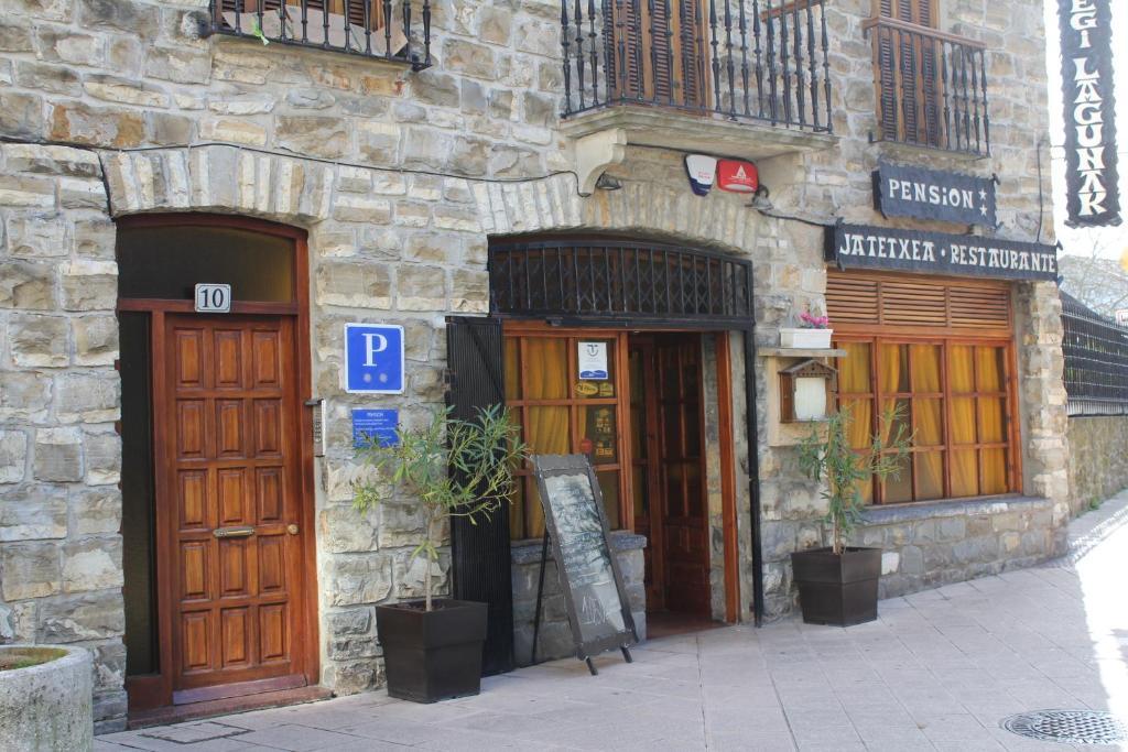 Pension Lagunak Zarautz Exterior foto